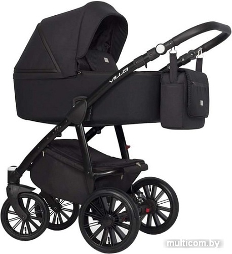 Универсальная коляска Riko Villa (3 в 1, 04 carbon)
