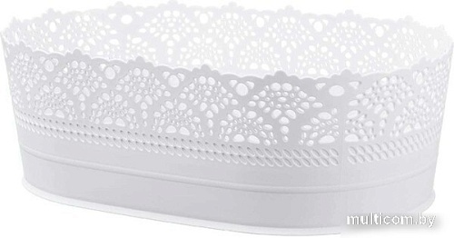 Сухарница Idea Ажур М1191 (белый)
