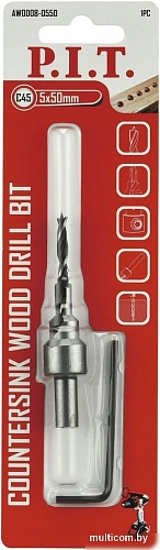 Сверло P.I.T. AWOD08-0550