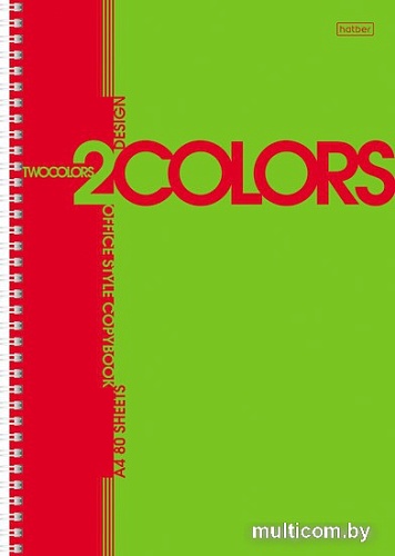 Общая тетрадь Hatber 2 colors 80Т4В1гр (80 л)
