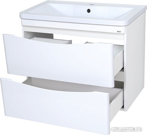 Мебель для ванных комнат Misty тумба под умывальник Атлантик-70 подвесная