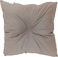 Декоративная подушка Sled Квадратная 40x40x12 (бежевый)