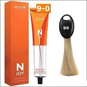 Крем-краска Ollin Professional N-Joy Color Cream 9/0 блондин 100 мл