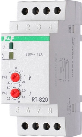 Реле температуры Евроавтоматика F&F RT-820 EA07.001.001