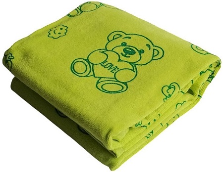 Полотенце Goodness Махровое 70x135 (зеленый)