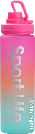 Бутылка для воды Sundays Life (0.8л, розовый)