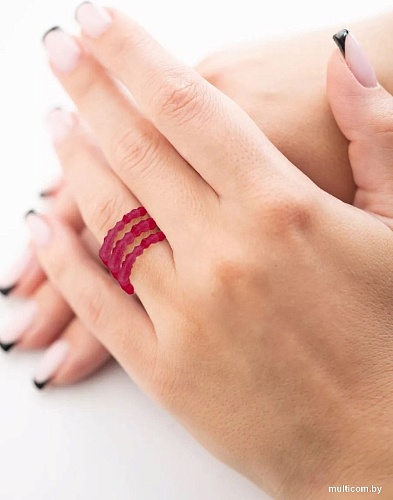 Wolves Циркон Тройное 5741 (р.22-23, красный)