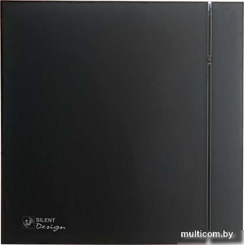 Осевой вентилятор Soler&Palau Silent-200 CRZ Matt Black Design 5210425400-013100