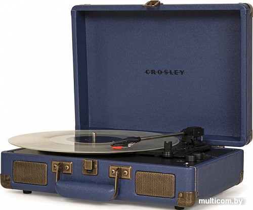 Виниловый проигрыватель Crosley Cruiser Deluxe (темно-синий)