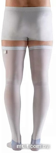 Чулки компрессионные Venoteks 1А212 1 кл.к. со вставкой (S, белый)