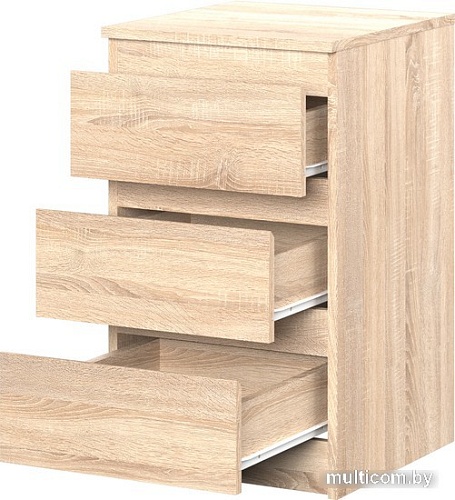 Тумба НК-Мебель Stern Т-9 3-я 72677833 (дуб сонома)