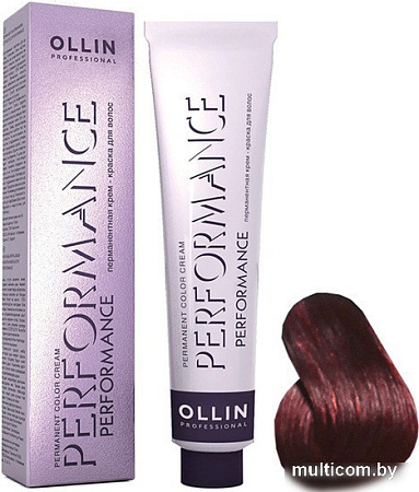 Ollin Professional Performance 5/6 светлый шатен красный