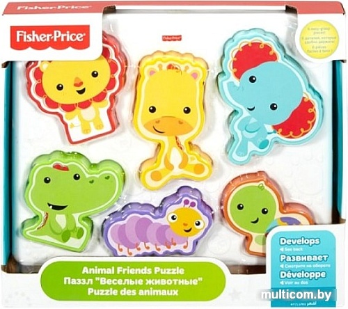 Сортер Fisher-Price Веселые животные CMY38