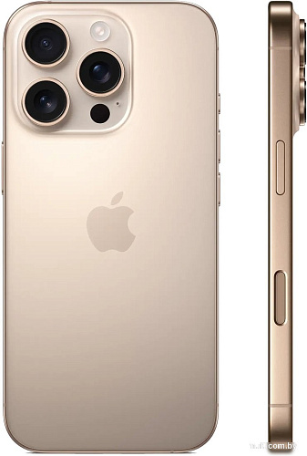 Смартфон Apple iPhone 16 Pro Dual eSim 256GB (пустынный титан)