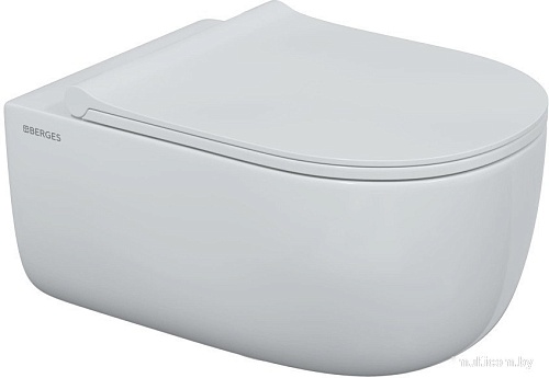 Унитаз подвесной Berges Wasserhaus Ego XL Rimless 54 082138