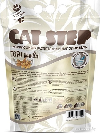 Cat Step Tofu Vanilla 6 л