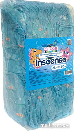 Трусики-подгузники Inseense Для плавания ХL 12-17кг InsХLswim (50 шт)