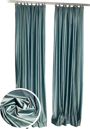 Комплект штор Ника Зварико 7300270/2 3.0x2.7 м (бирюзово-голубой 30)