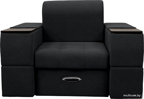 Сириус Лидер-13 ППУ 135x110 (Eva 11 велюр черный)