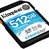 Карта памяти Kingston Canvas Go! SDG/512GB SDXC 512GB