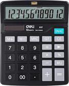 Калькулятор Deli E837 (черный)