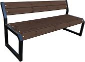 Скамейка M-Group Модерн 40 18190420 (без покрытия, 2м)