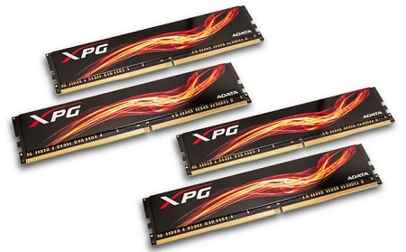 Оперативная память A-Data XPG Flame 4GB DDR4 PC4-24000 AX4U3000W4G16-BBF