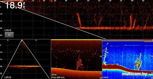 Эхолот-картплоттер Garmin EchoMap Ultra 122sv