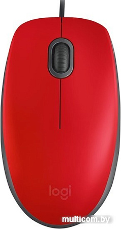 Мышь Logitech M110 Silent (красный)