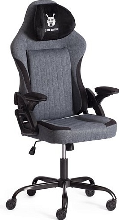 Офисное кресло TetChair iWolf (ткань, черный/серый)