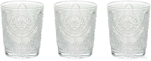 Стаканы, бокалы, рюмки Tognana Glass Savoia N3585N2TRAS (3 шт)