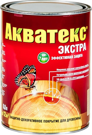 Пропитка Акватекс Экстра (белый, 0.8 л)