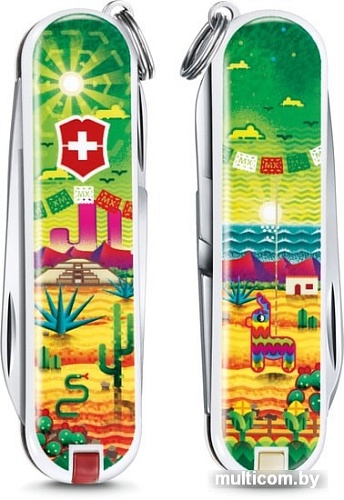 Туристический нож Victorinox Classic Mexican Sunset Limited Edition 2018