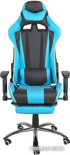 Кресло Меб-ФФ MF-6005 (черный/синий)