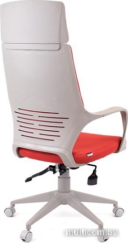 Кресло Everprof Trio Grey TM (ткань, красный)