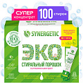 Стиральный порошок Synergetic в стиках 100 шт