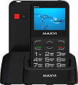 Кнопочный телефон Maxvi B231ds (черный)