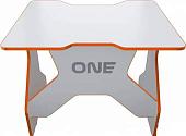 Геймерский стол VMM Game One White 100 Orange TL-1-WEOE