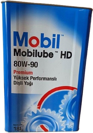 Трансмиссионное масло Mobil Mobilube HD 80W-90 18л