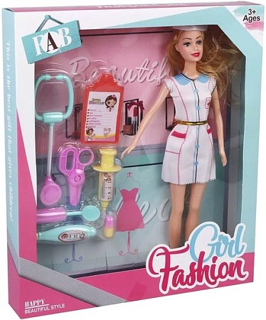 Кукла Наша Игрушка Модница 2128A3