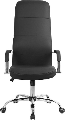 Офисное кресло King Style SHL-16 Glance PU Chrome (черный)
