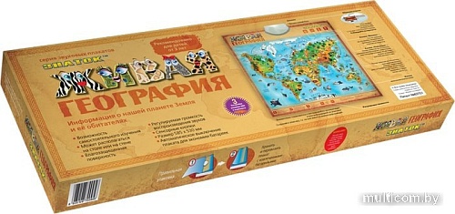 Интерактивная игрушка Знаток Живая География 70095
