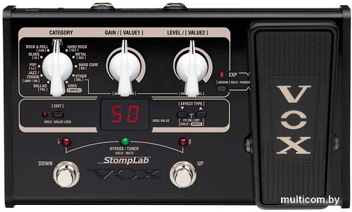 Гитарный процессор эффектов Vox Stomplab 2G