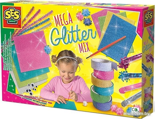 Набор для создания поделок/игрушек SES Creative Страна блесток 14109