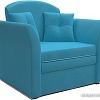 Кресло-кровать Мебель-АРС Малютка №2 (рогожка, синий)