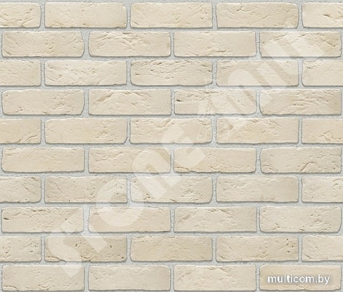 Декоративный кирпич Stone Mill Кирпич шамотный (слоновая кость)