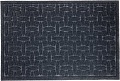 Придверный коврик Sundays Home Diamant 45х75см 93640 (черный)