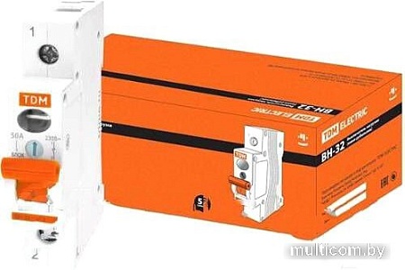 Выключатель нагрузки TDM Electric SQ0211-0006 (мини-рубильник)