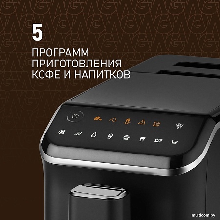 Кофемашина Weissgauff WCM-325 Black Automatic Touch Cappuccino