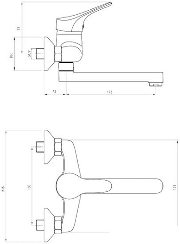 Смеситель Deante Joko BOJ 050M